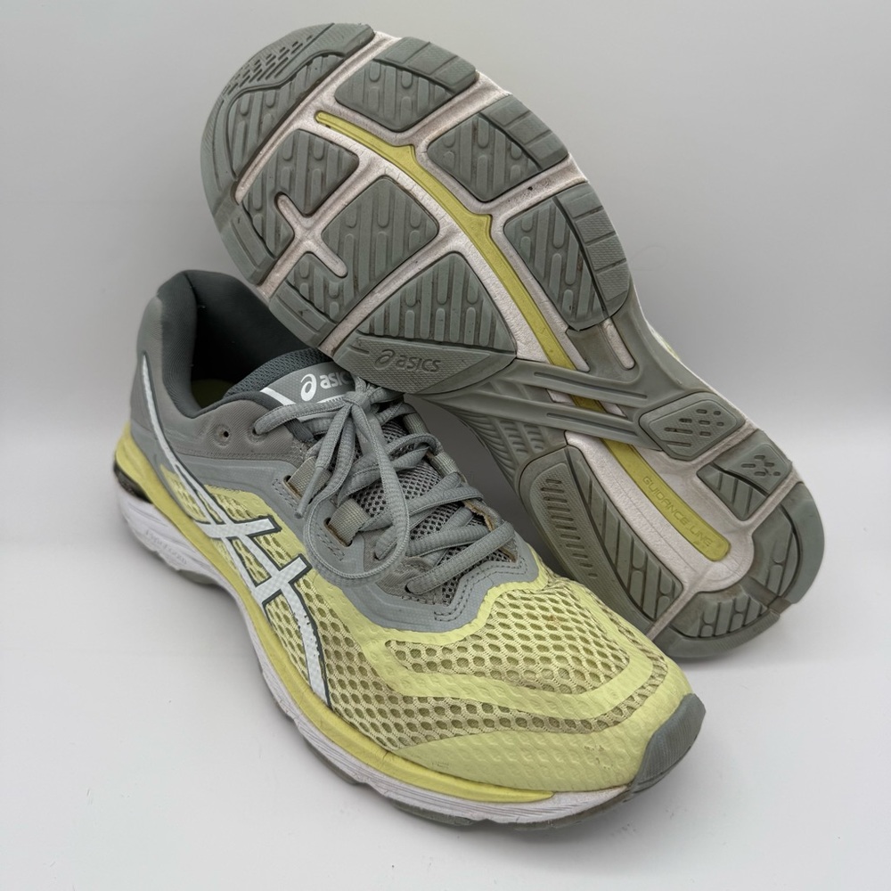 ASICS Women’s‎ GT-2000 6 Gray Yellow Athletic Running Shoes Sneakers Size 9